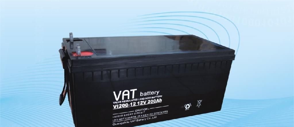 供应铅酸免维护蓄电池，12v200AH铅酸电池