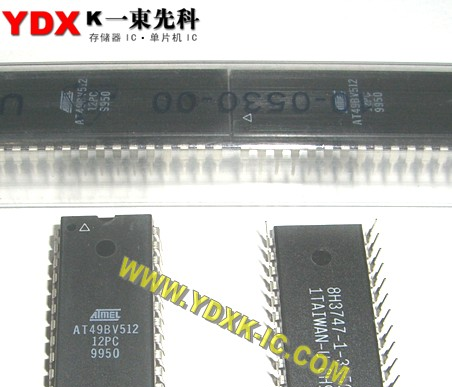 供应ATMEL存储器IC,AT49BV512-12PC快闪FLASH