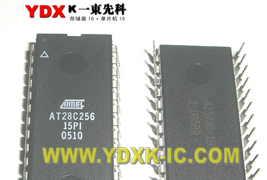 供应电擦除可编程存储器IC,AT28C256-15PI，快闪FLASH