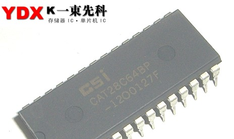 供应电擦除可编程存储器IC,CAT28C64BP-120，x8 EEPROM