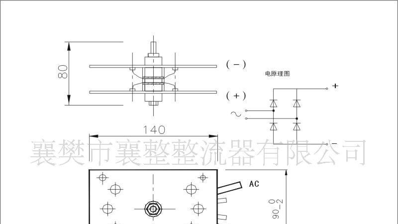 小型电焊机、充电机用桥式整流器单相整流桥DQB