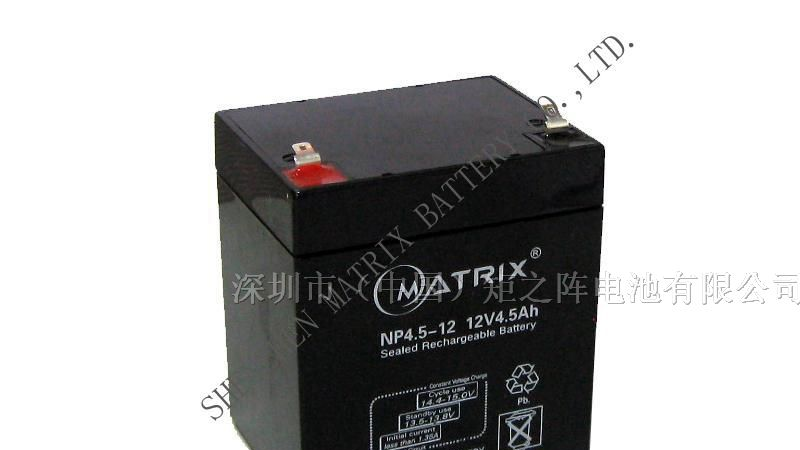 供应应急灯电池12V4.5Ah太阳能电池