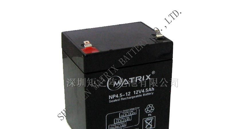 供应应急灯电池12V4.5Ah太阳能电池