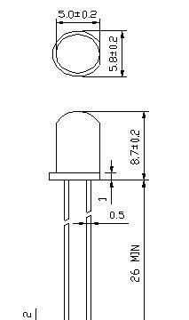 供应5mm紫灯LED、紫光LED发光二极管、验钞灯