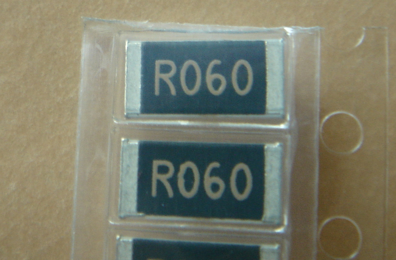 供应2512-0.062R R062 62mR  RL2512JK-70R062精密电阻