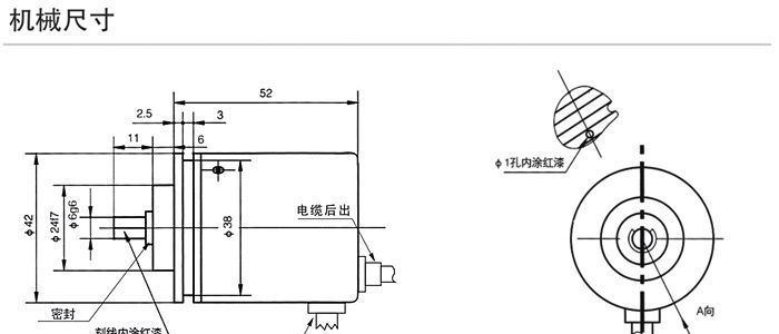 H-JSM 式编码器，增量试编码器