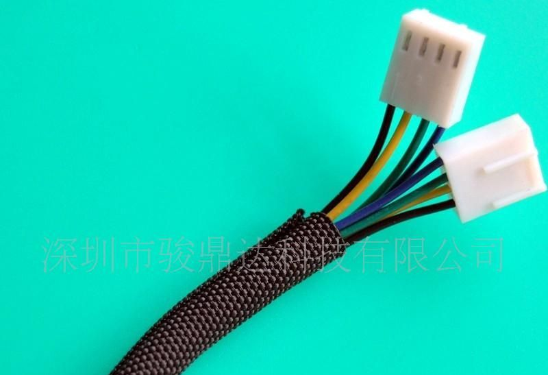 开口式编织圆管,电线电缆套管,卷式编织套管