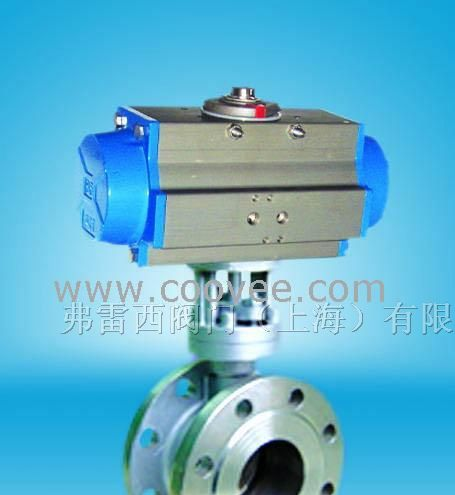 供应气动双法兰硬密封蝶阀 蝶阀 气动蝶阀