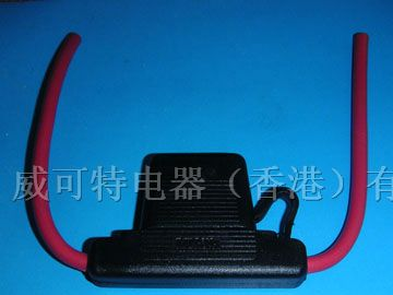 供应用于大型插片V-211MI汽车线束用保险丝座