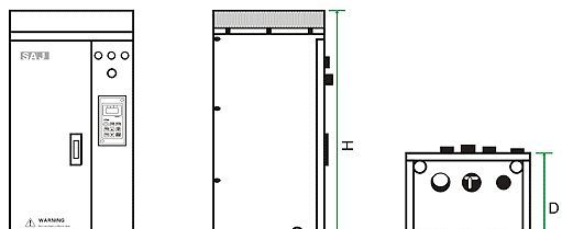 供应三晶注塑机专用型变频器