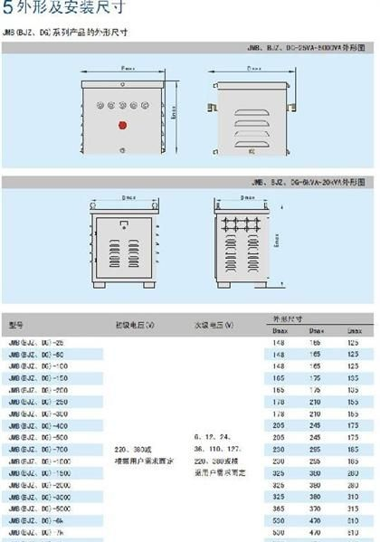 供应行灯照明变压器JMB-100VA