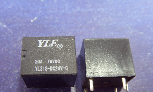 供应20A汽车继电器/YL318-DC24V-C