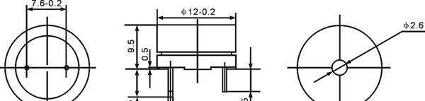 HYDZ有源电磁式YHE12-01华宇电子蜂鸣器