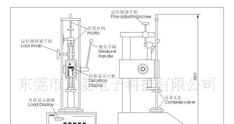 供应山度SD-2000弹簧拉压试验机