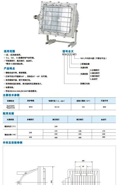 供应防爆泛光灯