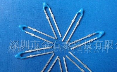 供应NTC热敏电阻树脂包封型（线脚无绝缘）