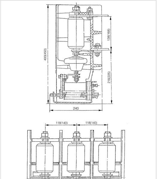 户内交流高压真空接触器 JCZ5-12D/250(图)