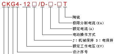 高压真空接触器 CKG-160/12真空接触器