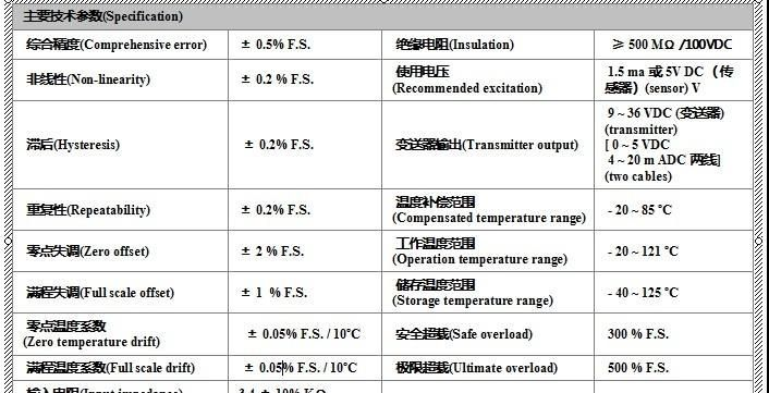 易赛特微差压传感器变送器