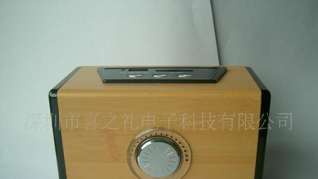 木制插卡音箱/音响/折叠插卡音箱/足球插卡音响音箱