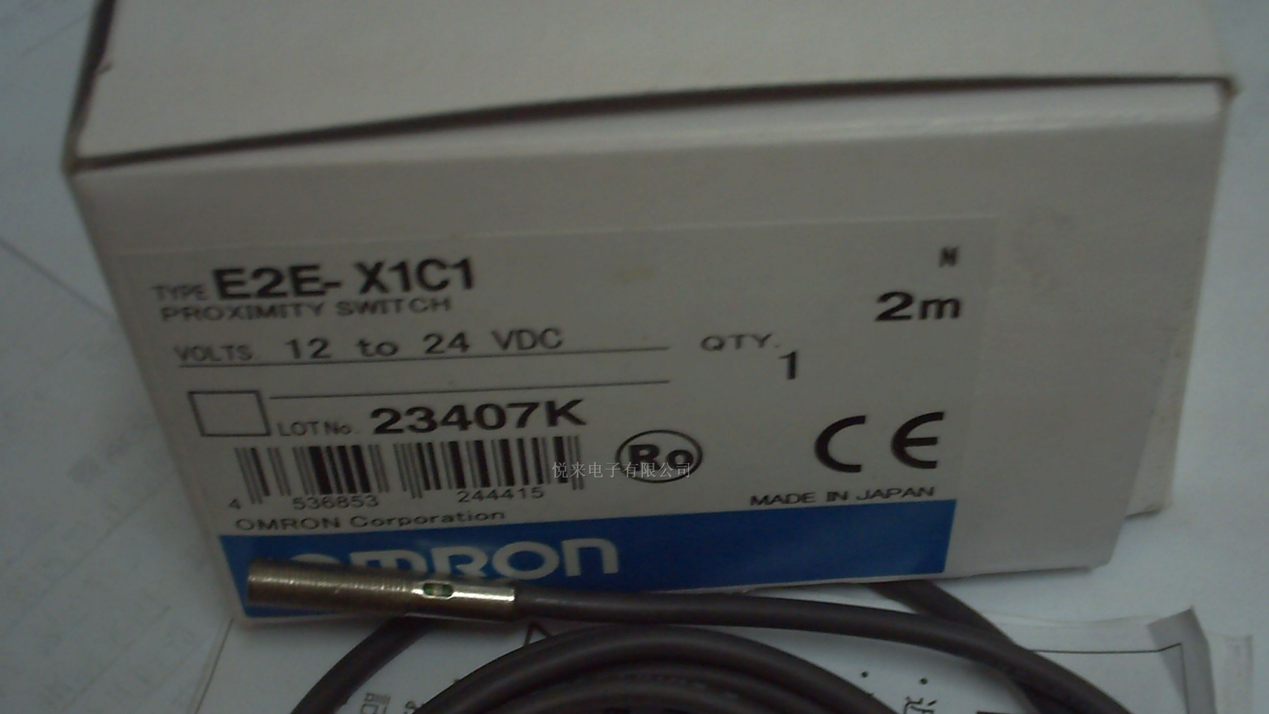 供应OMRON接近传感器E2E-X10ME1-Z ，E2E-X1C1