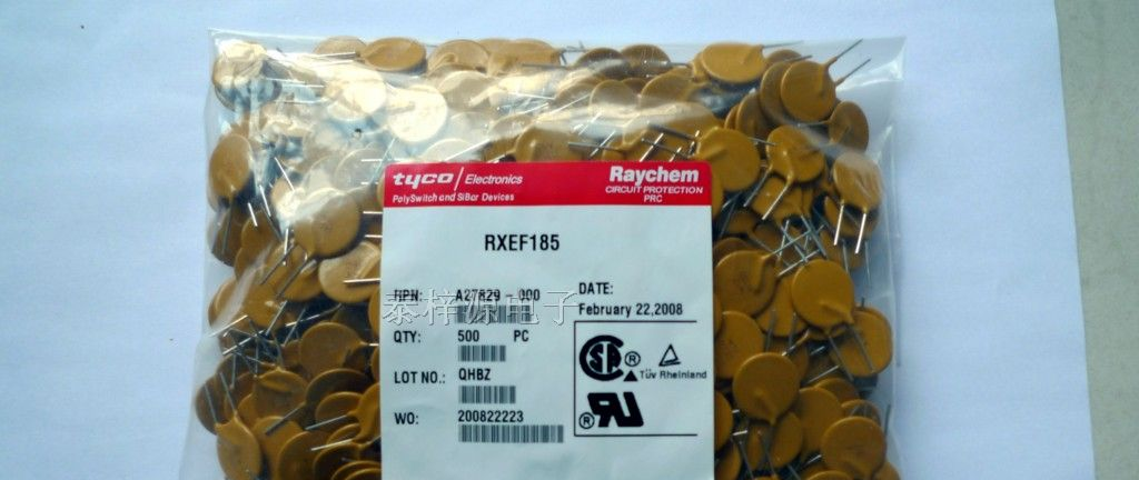 供应RAYCHEM PPTC自恢复保险丝RXEF185