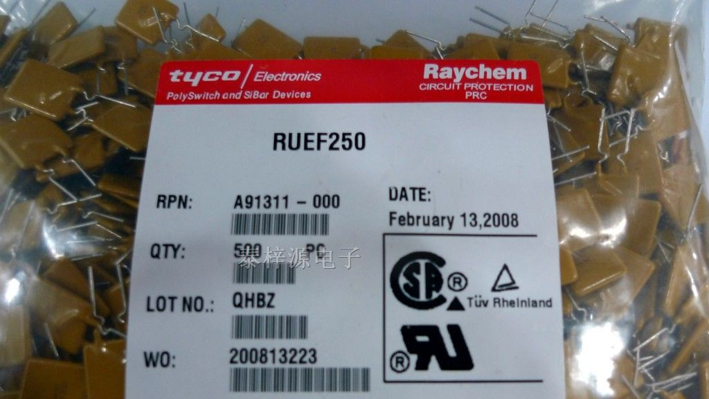 供应RAYCHEM PPTC自恢复保险丝RUEF300