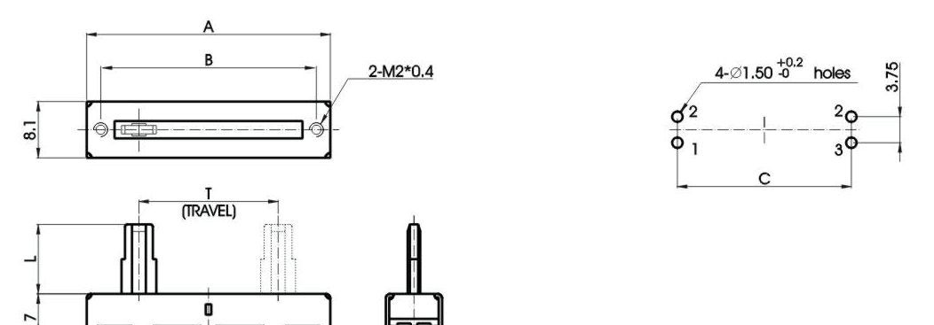 供应C2043N滑动电位器