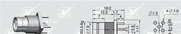 印制电路板连接器--L9-75KE-1