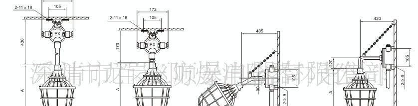 矿用防爆灯/防爆照明灯/深圳消防器材/防爆灯管