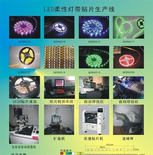 中山国恩5050LED柔性灯条北京LED节能灯灯条