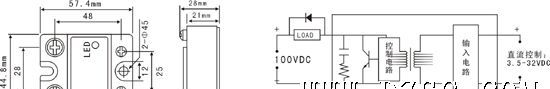 JGX-1 A48100 MGR单相固态继电器