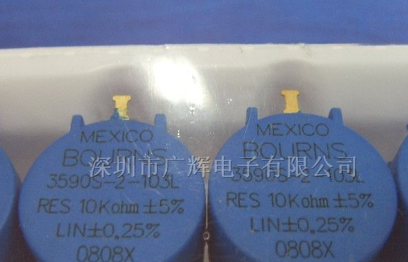 供应BOURNS多圈电位器3590S-2-103L