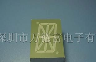 供应1.0寸1位数码管(米字管)红色共阳]