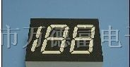 供应三位0.5寸数码管红色(2位半)共阳或共阴