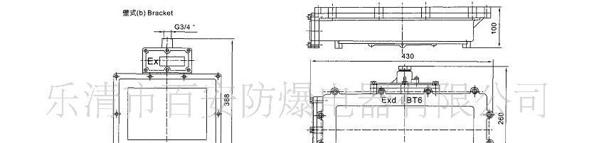 BYY系列防爆标志灯(ⅡB)【百安防爆】
