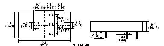 供应1-3路短路保护、自恢复DC/DC隔离变换器