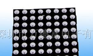 供应LED点阵模块 管 5mm 8*8 共阴黄绿色
