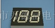供应三位0.5寸数码管(2位半)绿色.共阳.共阴.