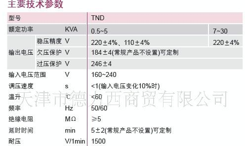 供应德力西稳压器