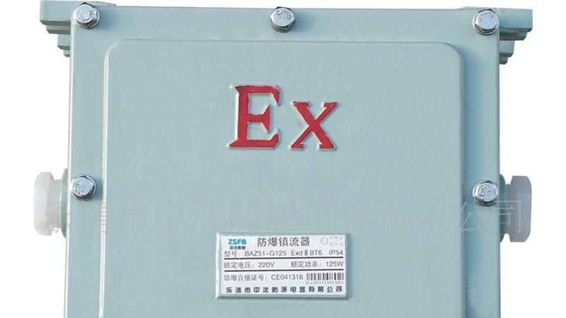 供应BAZ58-G125 \N100防爆镇流器