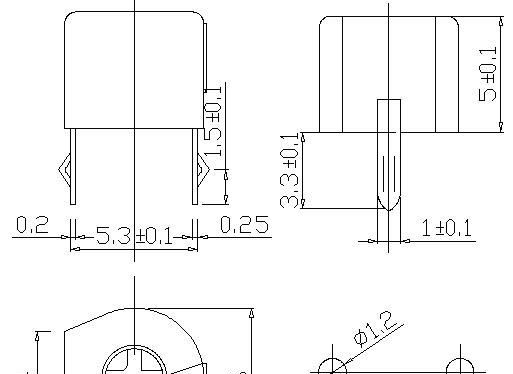 6MM 3PF~120PF微调电容器 可调电容器