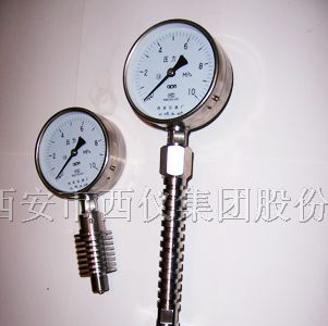 供应耐腐耐高温隔膜压力表 YTH-100\YTH-150