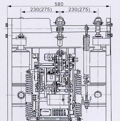 户内高压真空断路器ZN28A-12/1000-20