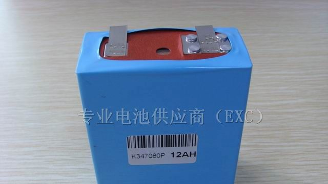 供应电动车动力电池347080/12Ah电池