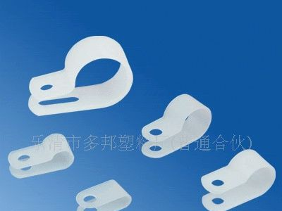 供应R型线夹 电线固定用塑料线夹