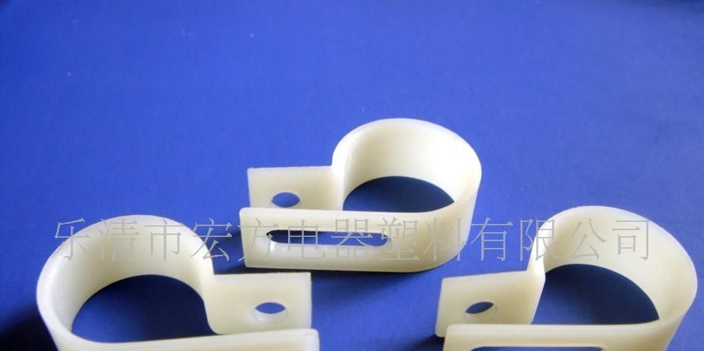 供应尼龙材质电线电缆R型线夹(图)