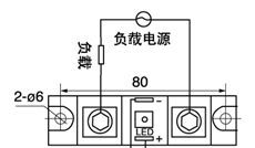 供应直流大功率固态继电器YHD22200DF