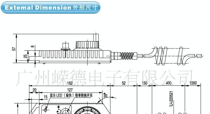 供应RSH手摇型增量编码器　生产数控机床编码器