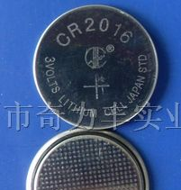 供应3V CR2016锂锰纽扣电池